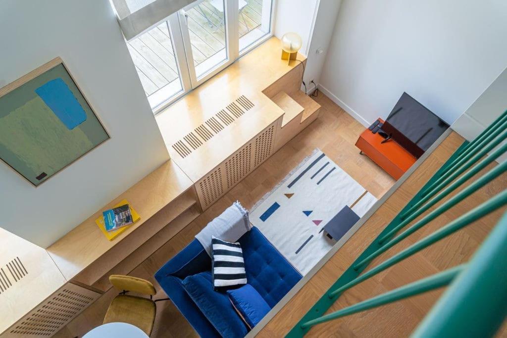 Appartamento Designer Loft In The City Center Riga Esterno foto